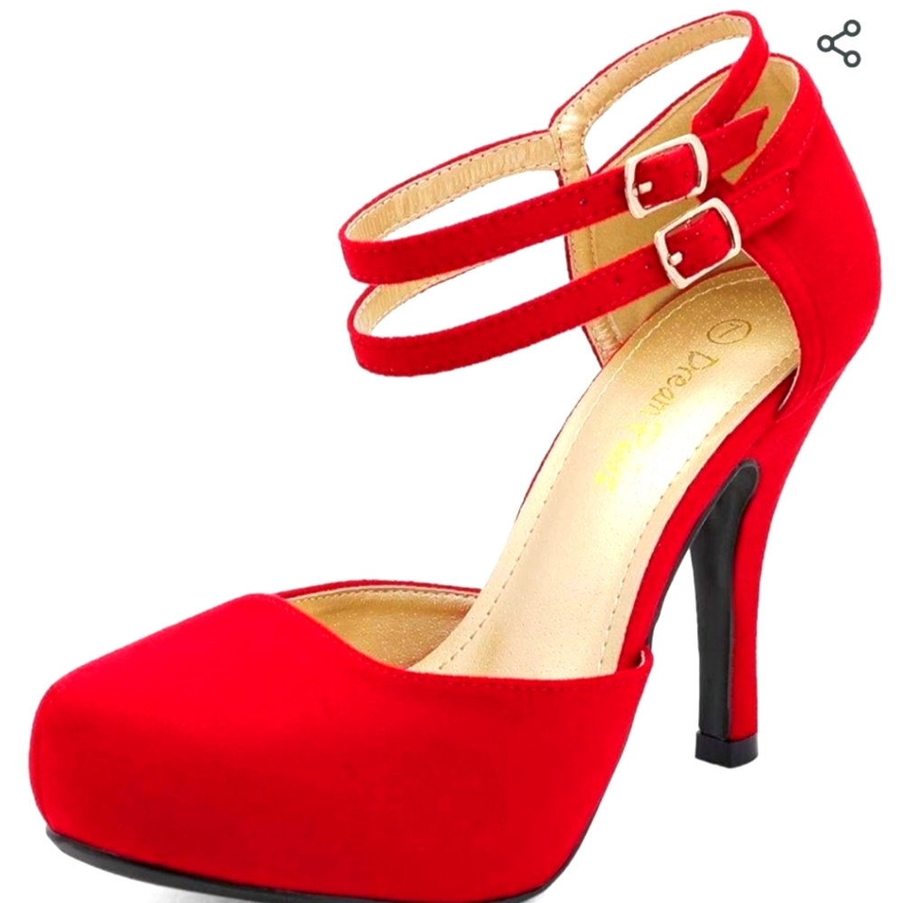 Dream Pairs Mary Jane Double Ankle Strap heels
